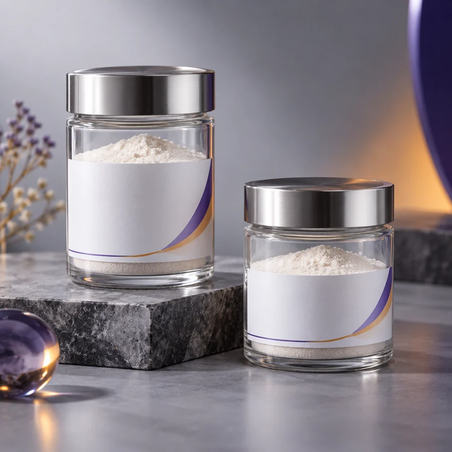 Acetyl Dipeptide-1 Cetyl Ester cosmetic ingredient packaging illustration
