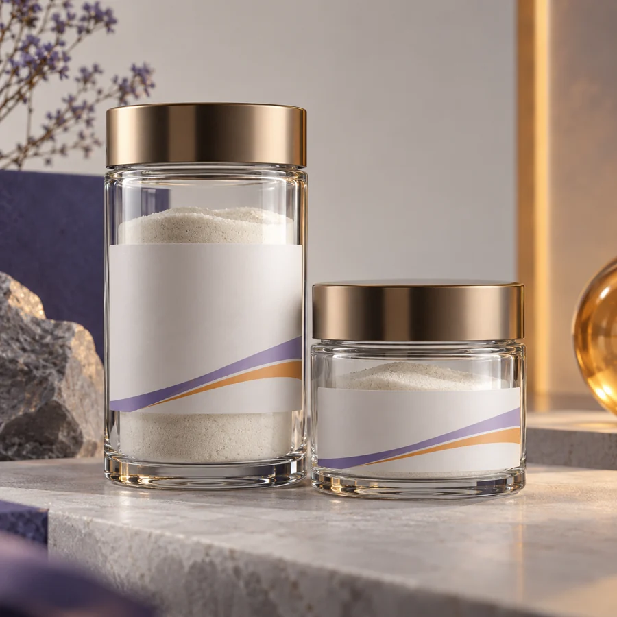 Acetyl Pentapeptide-1 cosmetic ingredient packaging illustration