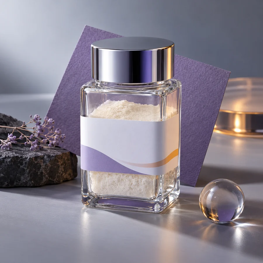 Palmitoyl Dipeptide-7 cosmetic ingredient packaging illustration