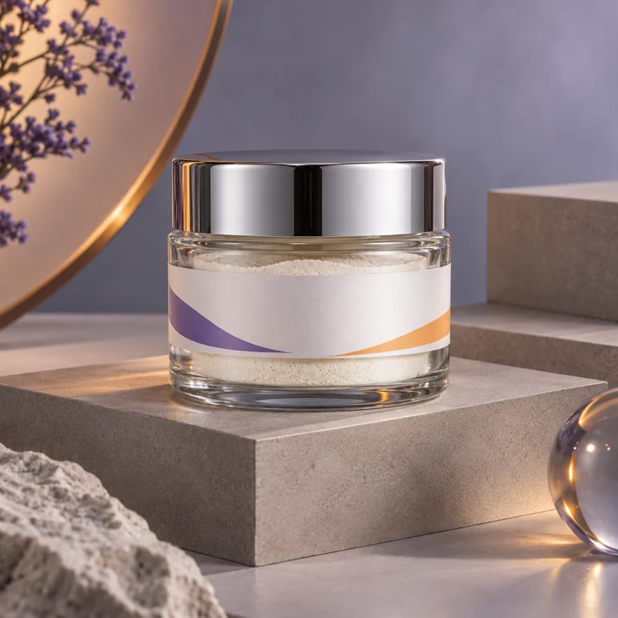 Palmitoyl Pentapeptide-4 cosmetic ingredient packaging illustration
