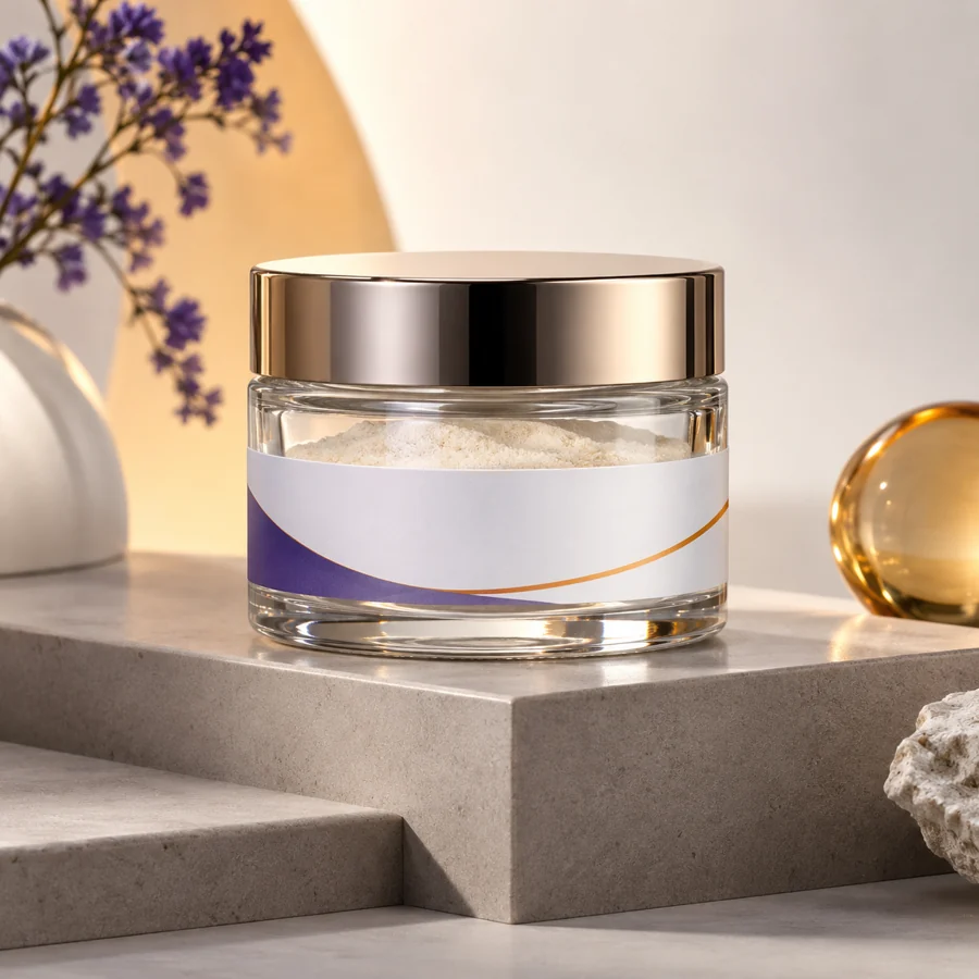 Palmitoyl Tetrapeptide-10 cosmetic ingredient packaging illustration