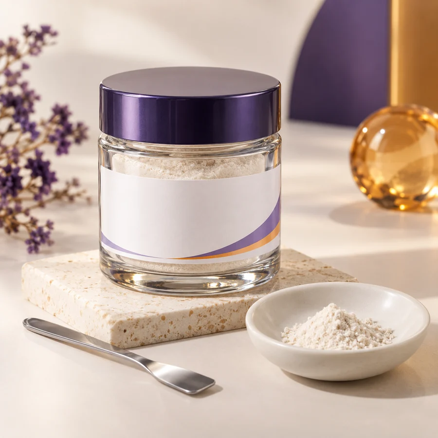 Tetrapeptide-4 cosmetic ingredient packaging illustration